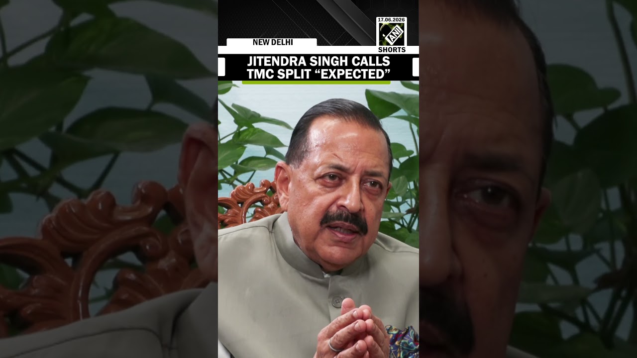 Union MoS Jitendra Singh calls the split in TMC after state assembly polls &ldquo;expected&rdquo;