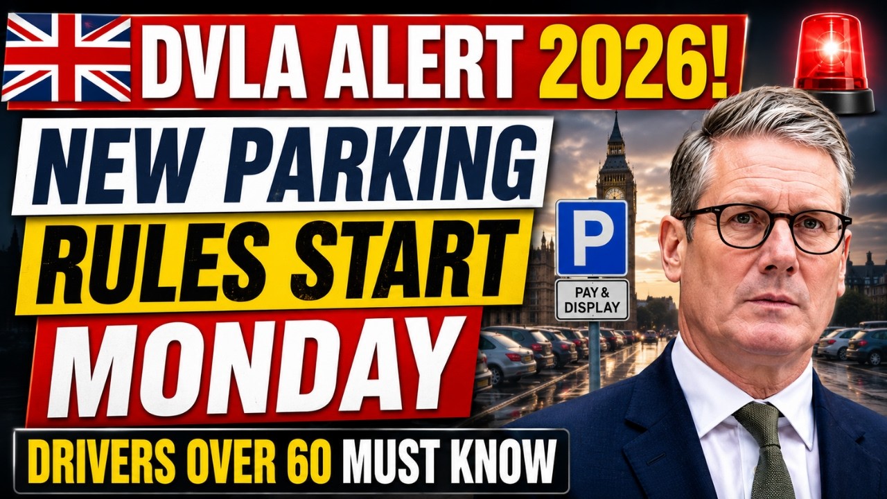 🚨DVLA Parking Rule Changes Start Monday 25th May 2026 &ndash; Over-60 Drivers Must Know This!