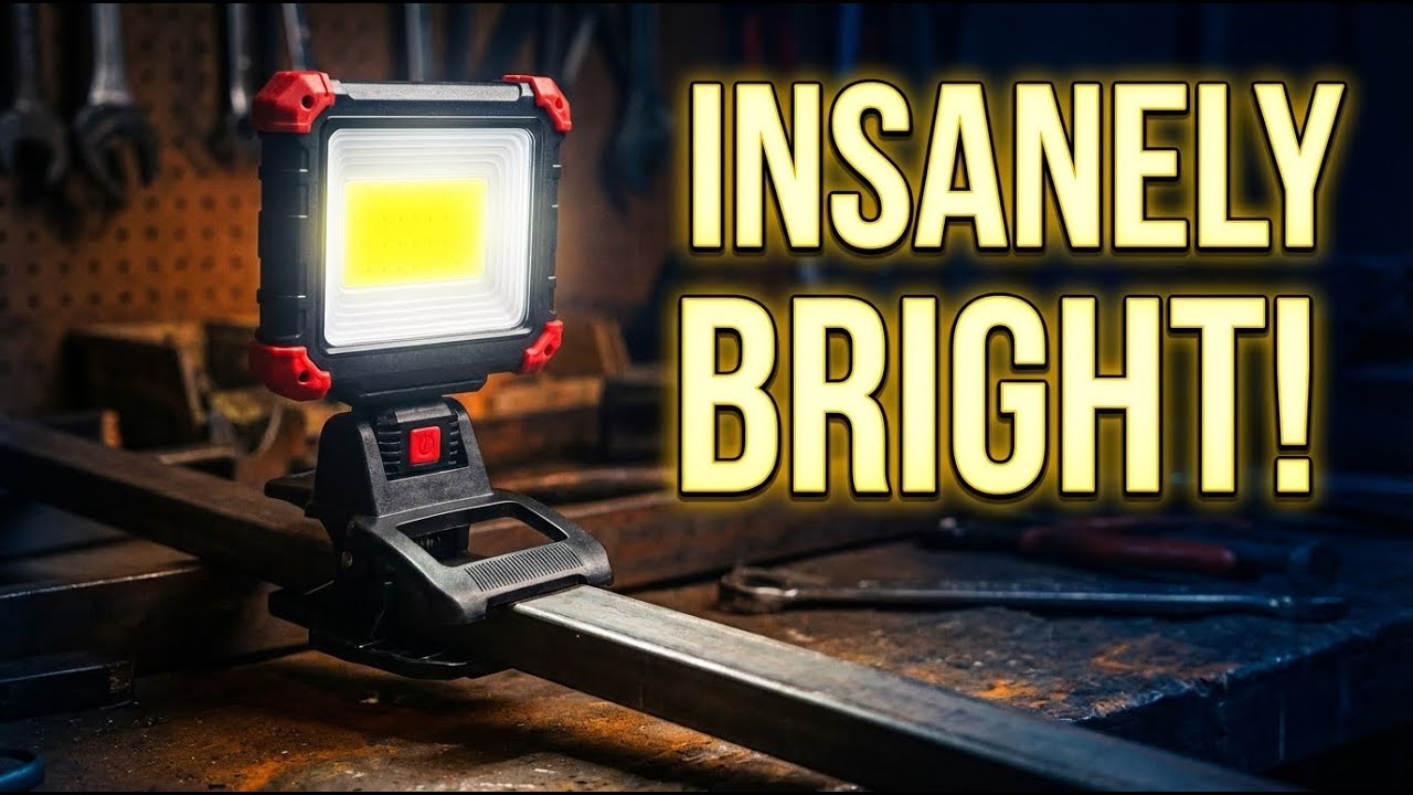 EASYmaxx LED Work Light Review: 2100 Lumens [2026 Test]