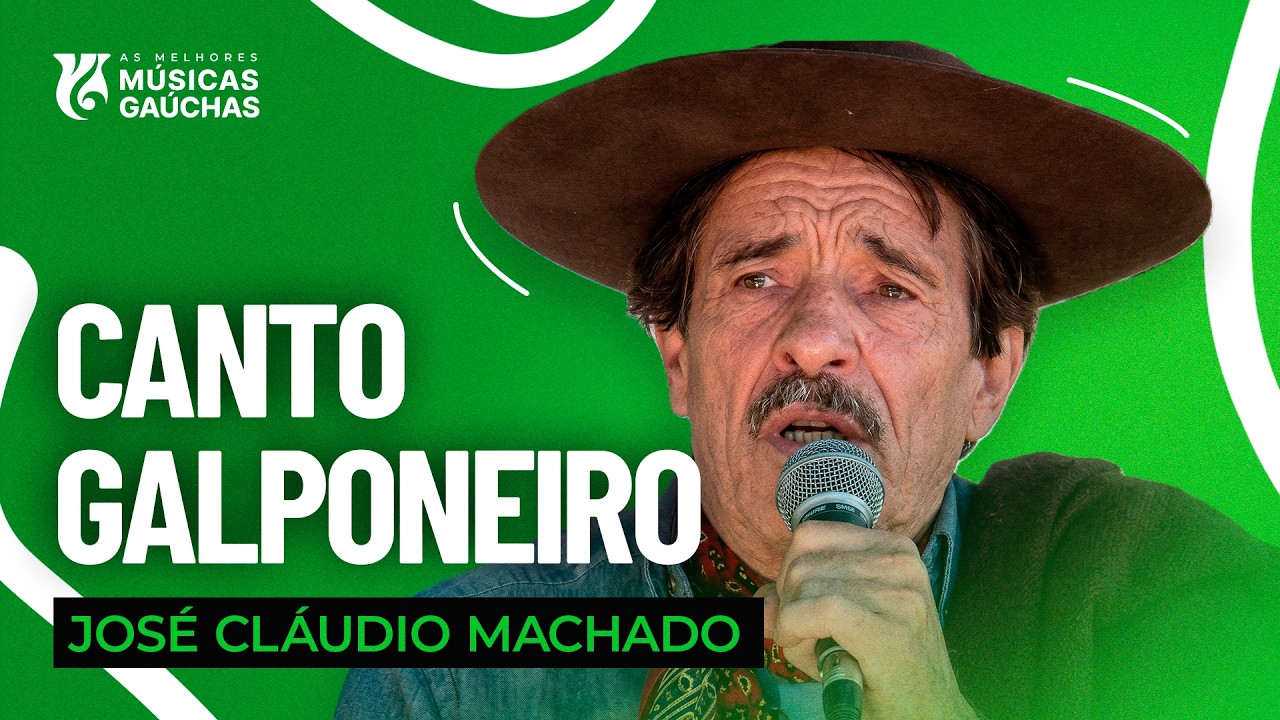 CANTO GALPONEIRO - JOSÉ CLÁUDIO MACHADO (ACÚSTICO AO VIVO - CLIP DVD)