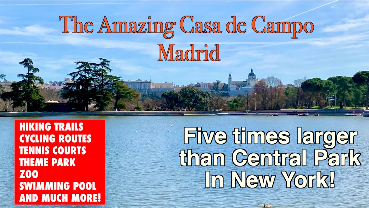 Casa de Campo a must see attraction in Madrid!