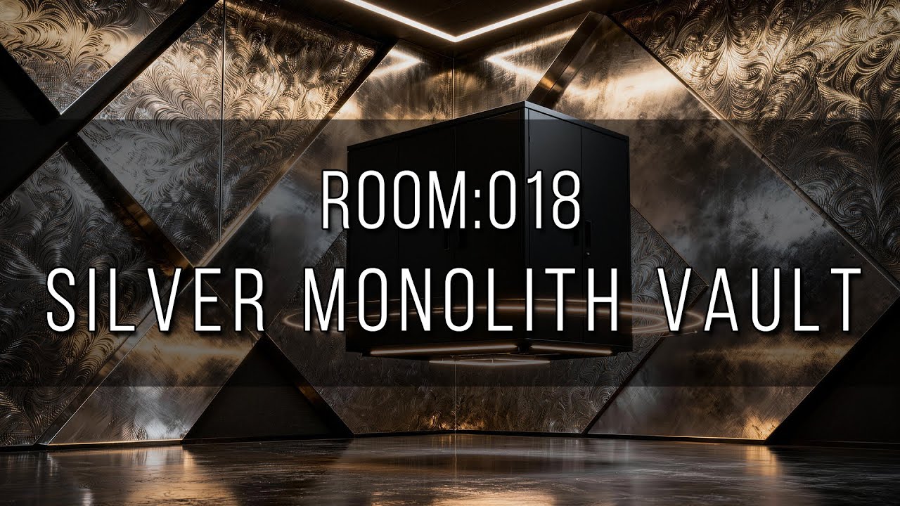 ROOM 018: Silver Monolith Vault | Визионерское состояние & Безмятежность [4K UHD]