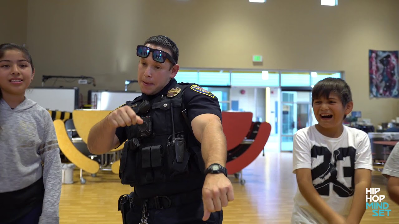 Cops and Kids Dance Battle! Hip Hop with a Cop