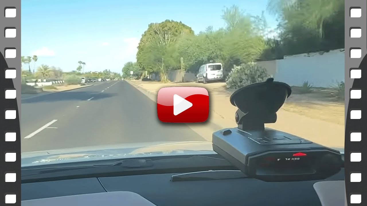 Escort MAX 360c MkII & Uniden R9 Mobile Redflex Speed Photo Radar Test