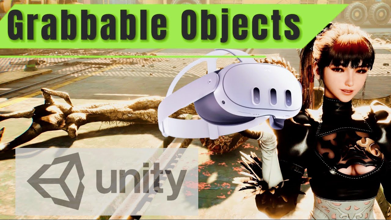 🖐️How to Make Custom Grabbable Objects in Unity Meta Quest 🎮