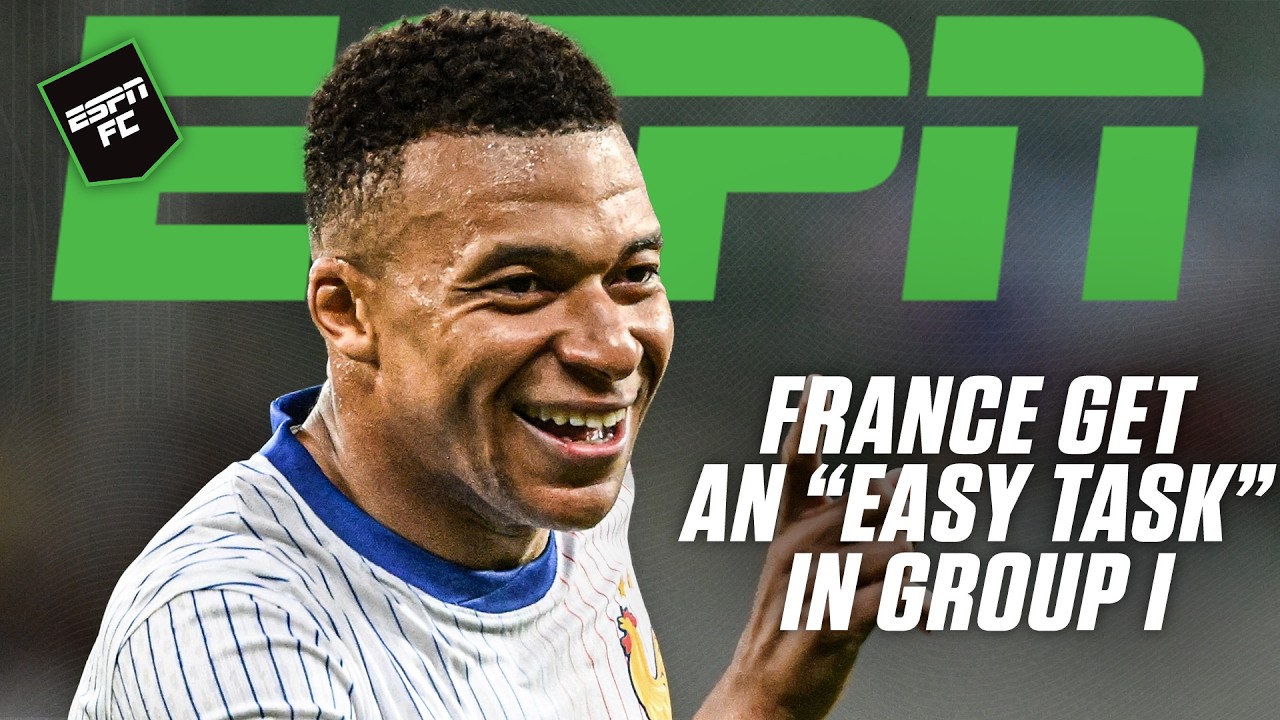 Frank Leboeuf calls France's Group I an 'easy task' after the 2026 World Cup Draw | ESPN FC