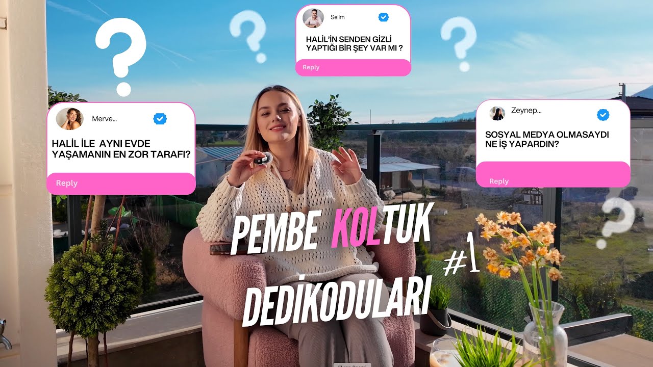 BUNLARI SÖYLEMESEM OLMAZDI! Halil & Arkadaşlıklar I Pembe Koltuk Dedikoduları #1