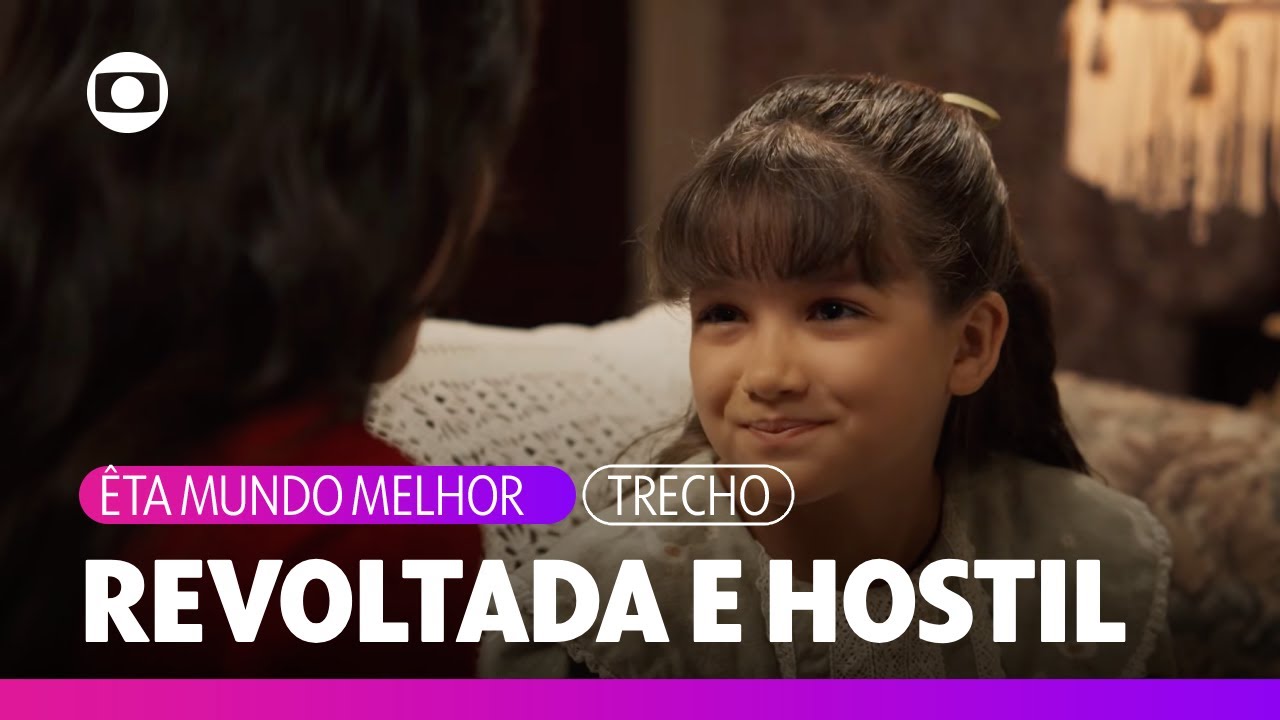 Anabela é hostil com Estela por não ir a passeio com Túlio e ela | Êta Mundo Melhor | TV Globo