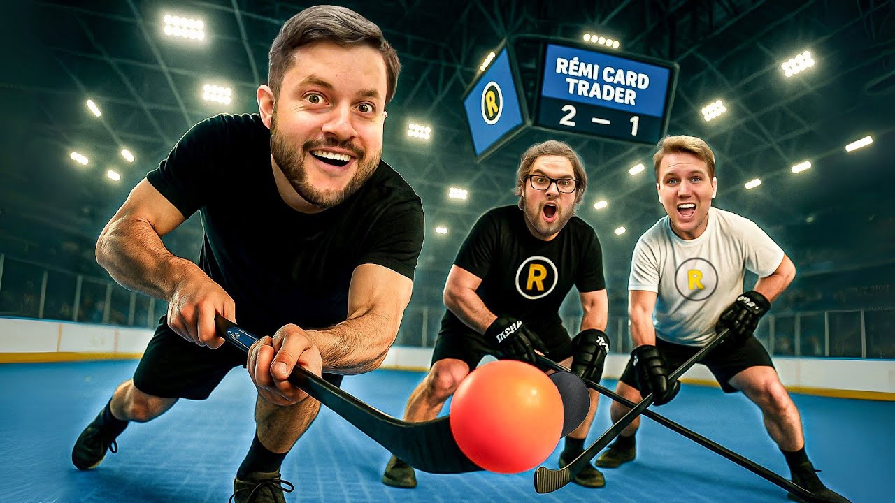 On a organisé un ULTIME match de DEK HOCKEY !
