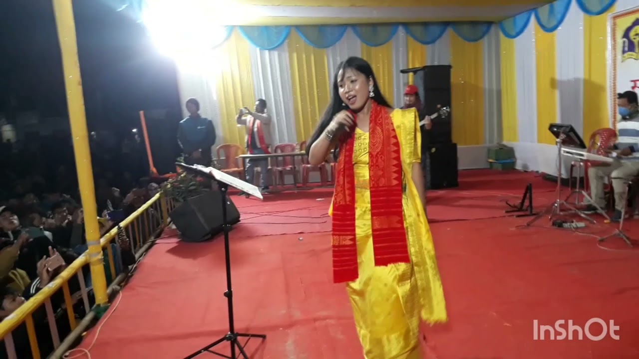 Ikrar ho na jaye live show RAINBOW BAND with NITAMONI BORO    Baksa District BSS   Dt. 28,12,2021
