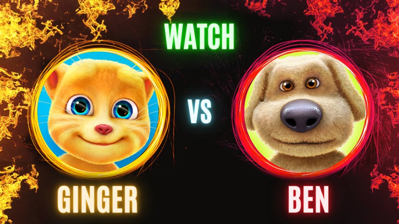 TALKING GINGER vs TALKING BEN 🥹