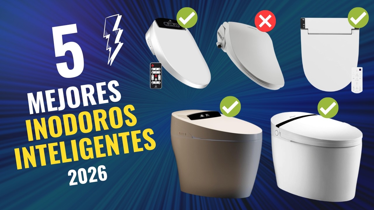😱 Los 5 Mejores INODOROS INTELIGENTES de 2026 Calidad-Precio en Amazon 🚽 NO COMPRES UNO SIN VERLOS 🔥