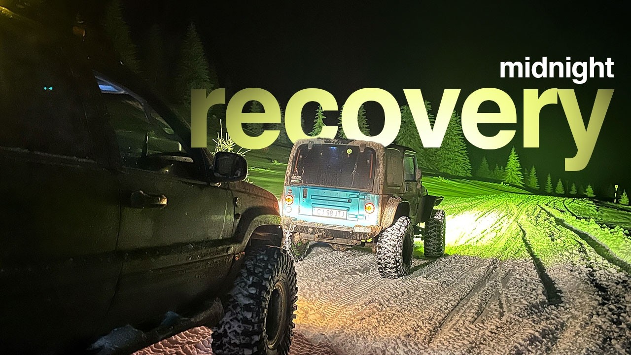 Offroad pe Zăpadă Mare cu Land Cruiser 100, Patrol y60, Jeep Grand Cherokee, Mitsubishi Sport