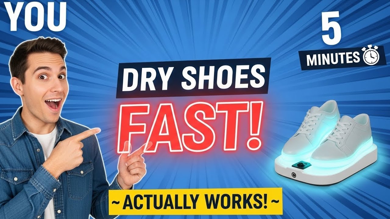 Say Goodbye to Smelly Shoes | Electric Shoe Dryer Review