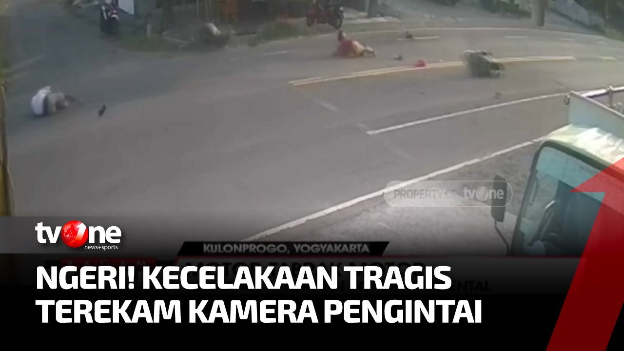 Detik-detik Kecelakaan di Simpang Tiga Ksatrian Wates Kulon Progo | Ragam Perkara tvOne