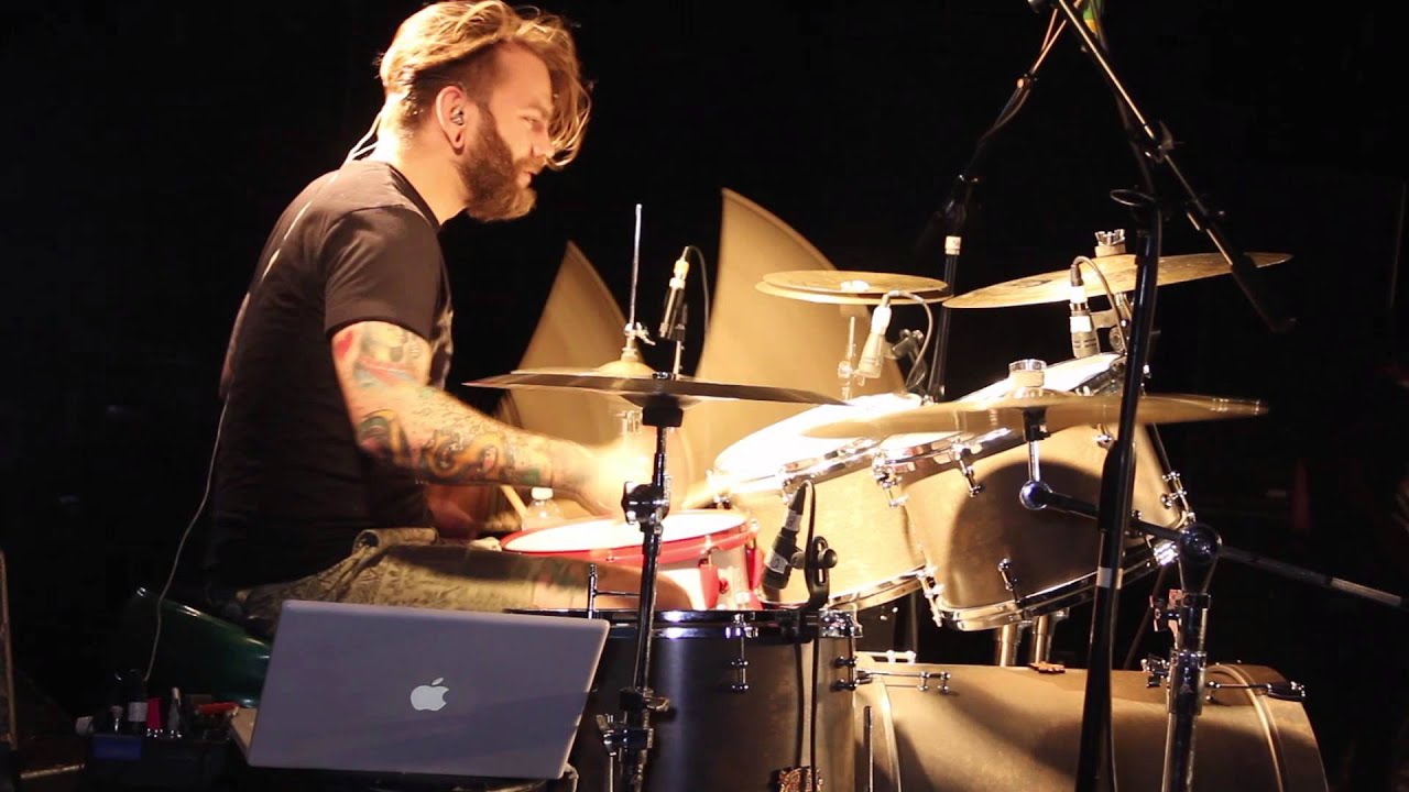 Dance Gavin Dance - The Robot With Human Hair Pt. 4 [Matthew Mingus] Drum Video Live [HD]