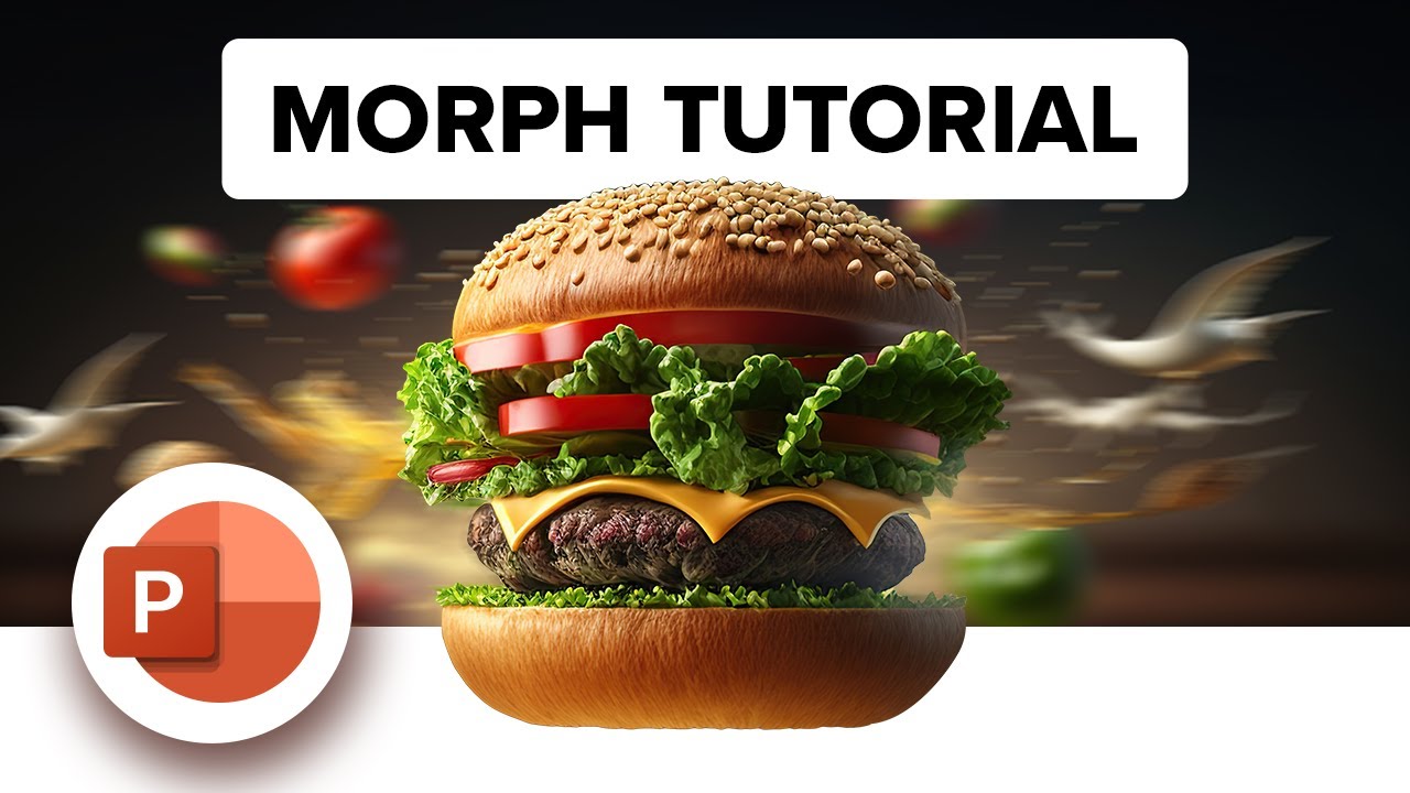 Как создать ✨ Переход слайда «Морфинг Бургер» в PowerPoint ▶