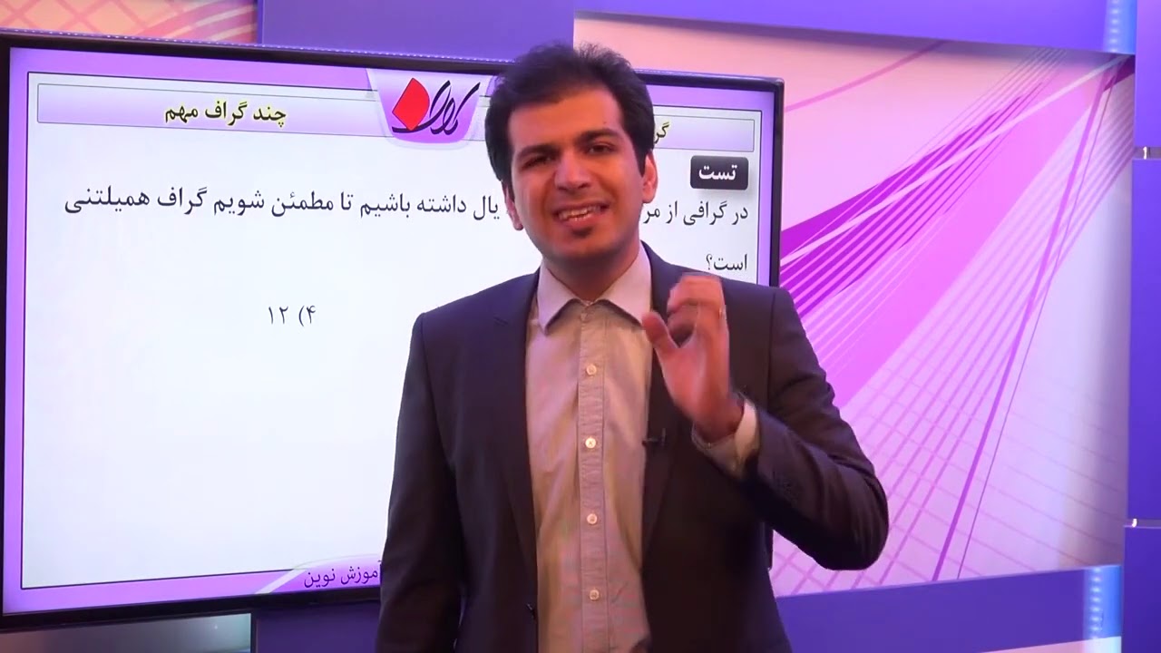 جبر و ریاضات گسسته   گراف   چند گراف مهم   گراف همیلتنی