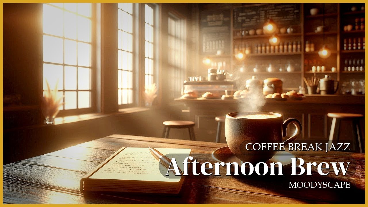 Afternoon Brew ☕🌤️ — Soft Jazz for Midday Calm (30 Min)