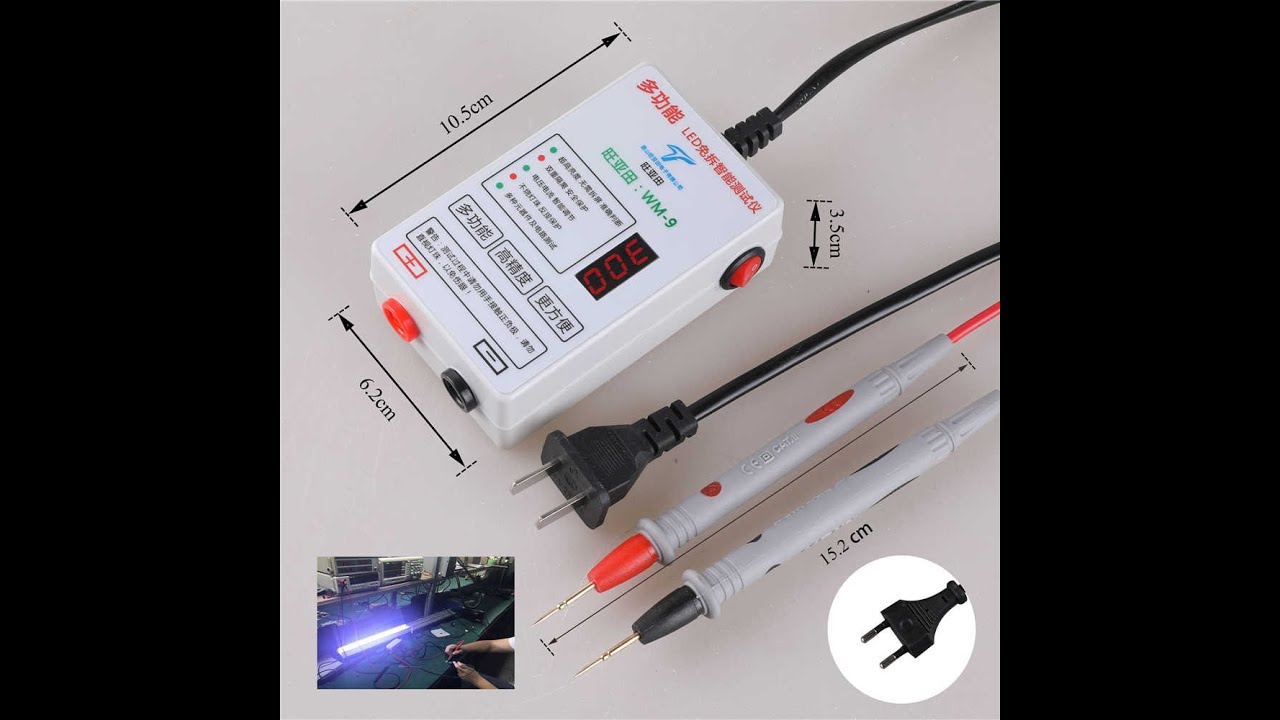 WM9 Led Tester Review (  جهز اختبار الليدات  )