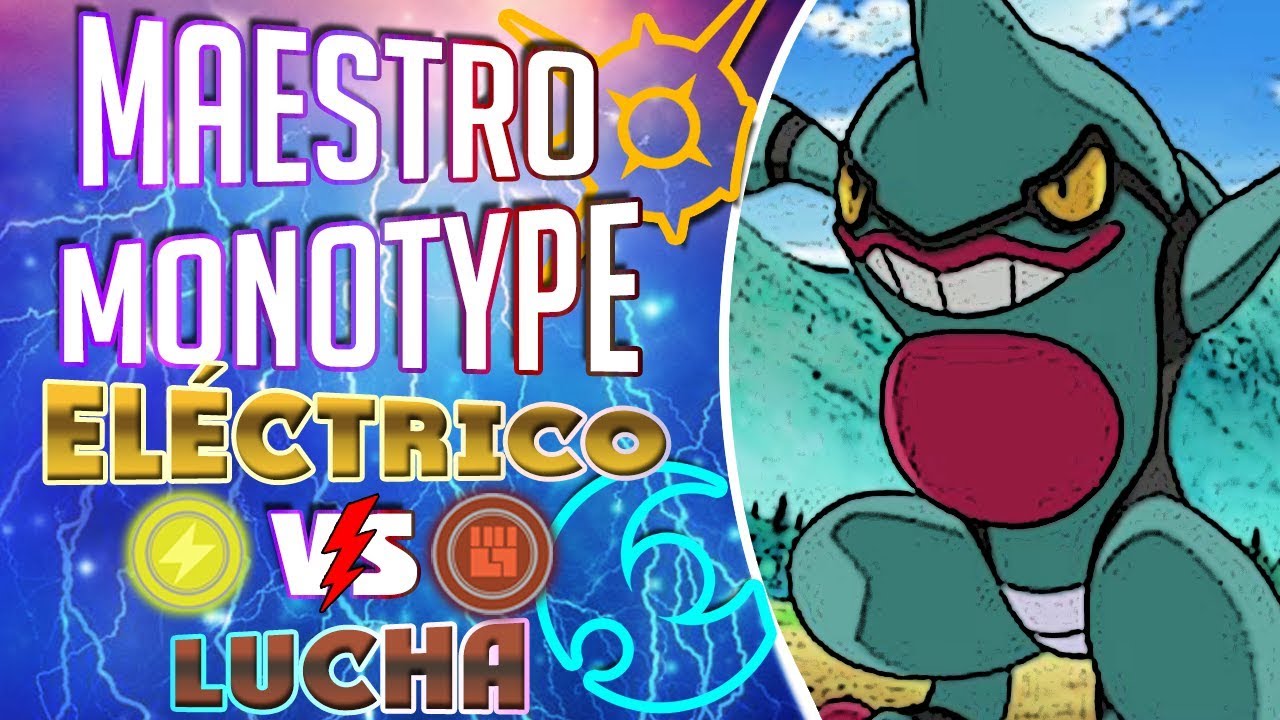 MONOTYPE EL&Eacute;CTRICO vs MONOTYPE LUCHA: TOXICROAK SE VUELVE LOCO! COMBATES ONLINE POK&Eacute;MON SOL Y LUNA
