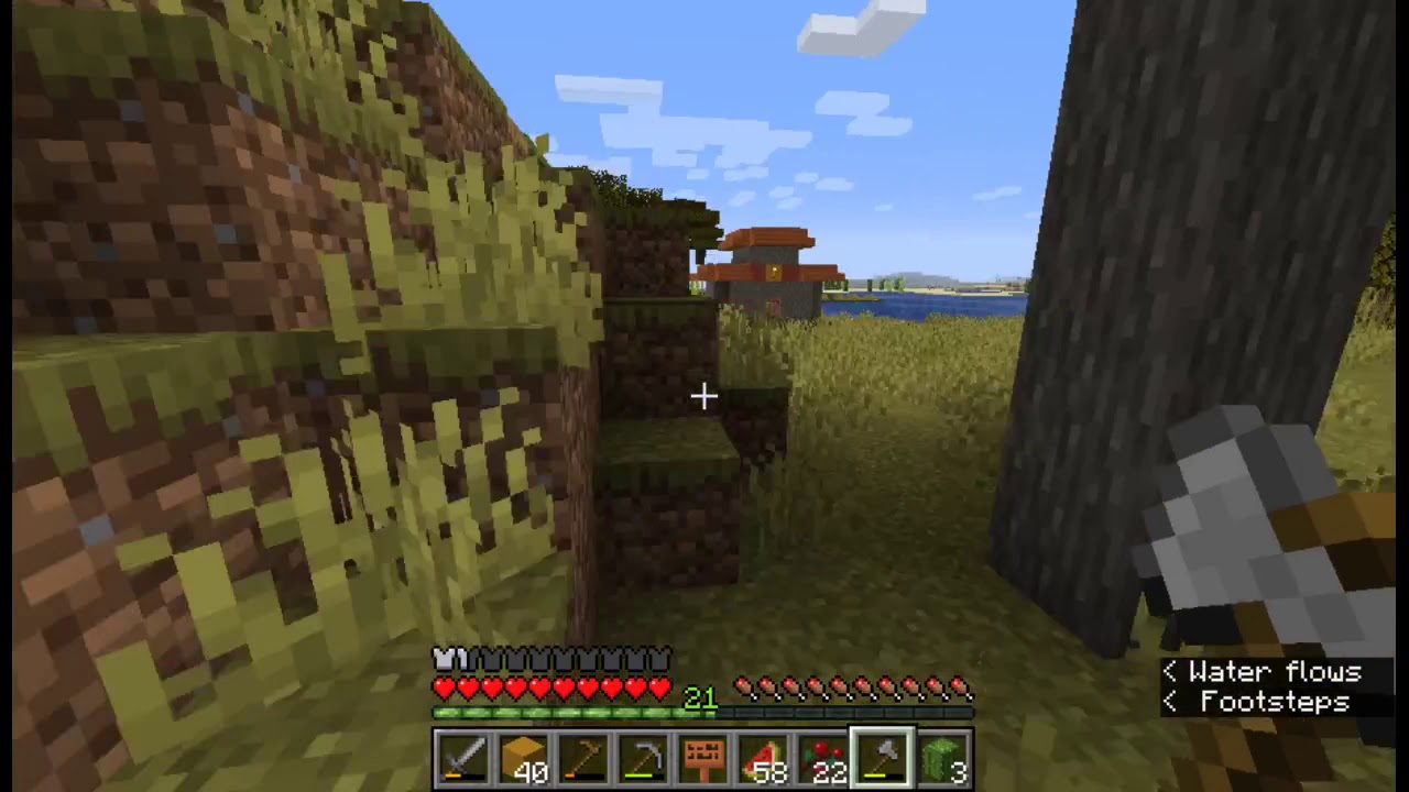 Minecraft i forgot to make a loom and i almost died