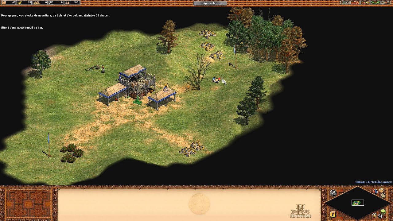 Age of Empires II HD: William Wallace Mission 2 Nourrir les armées