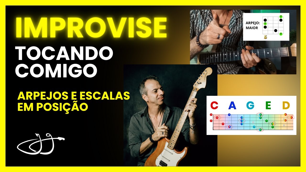 Improvisando em posi&ccedil;&atilde;o. Toque comigo (TAB na tela e audio para download)