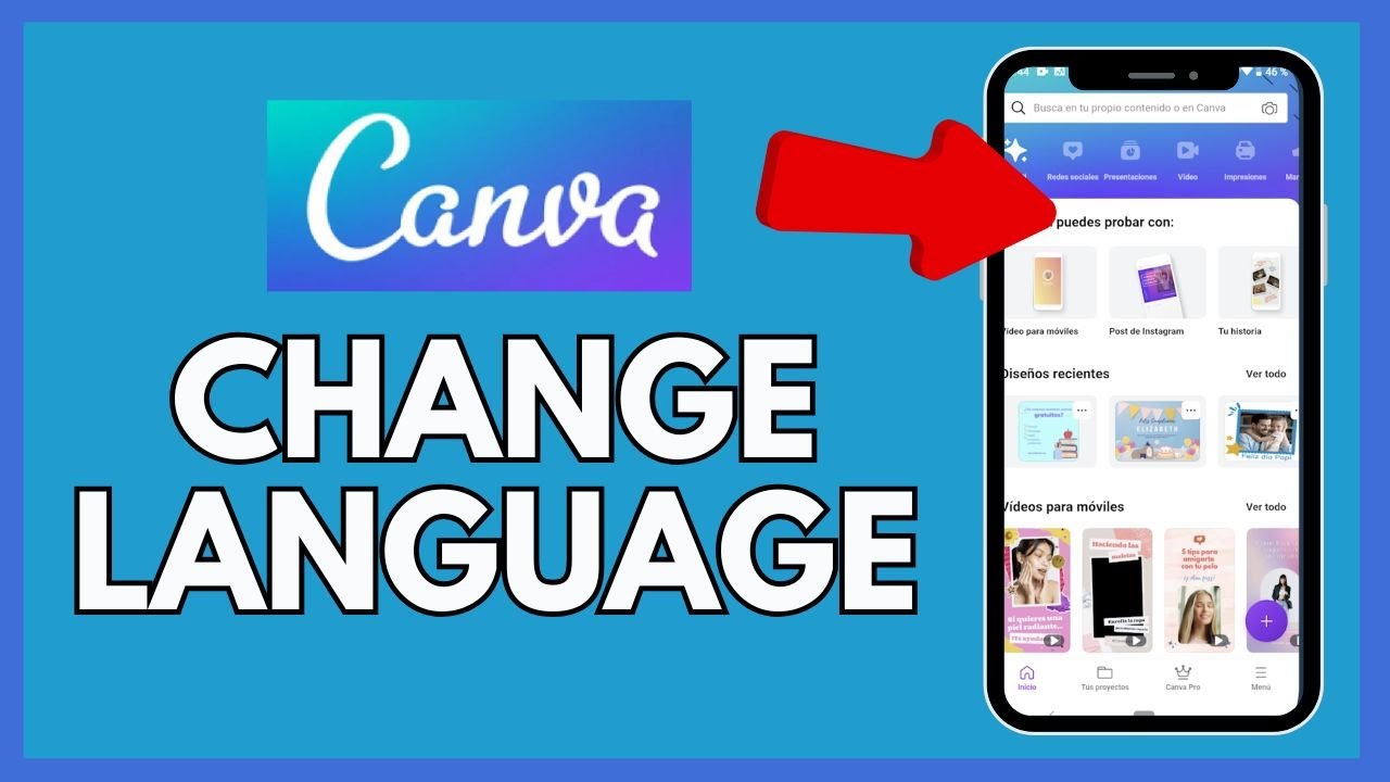 How to Change Language on Canva App 2024?