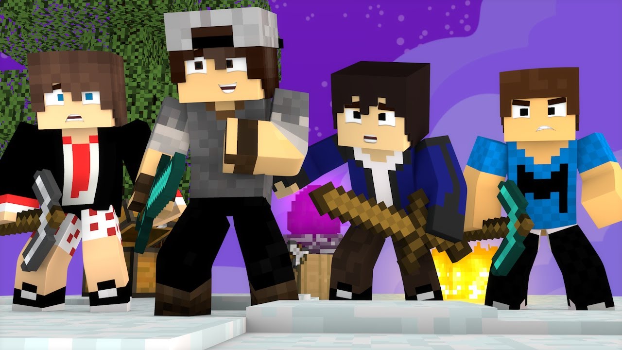 Minecraft: EGG WARS - CHAMEI A GALERA!