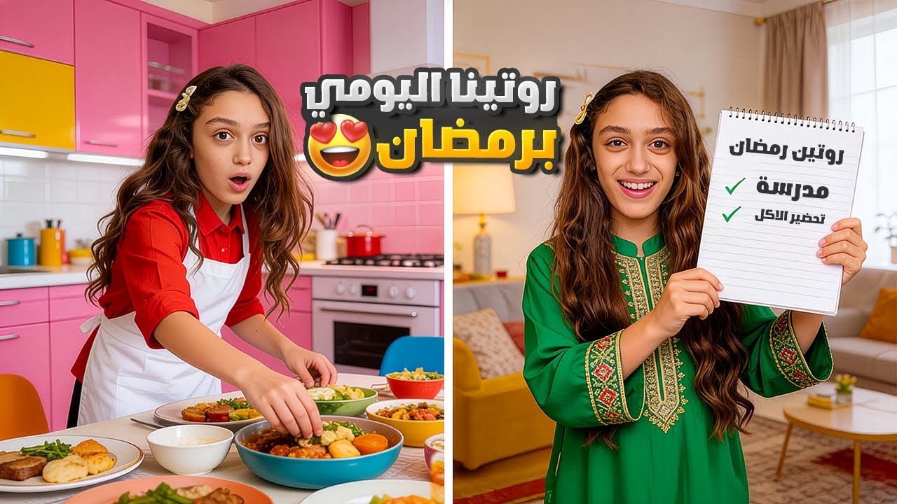 روتينا اليومي برمضان 😍❤️