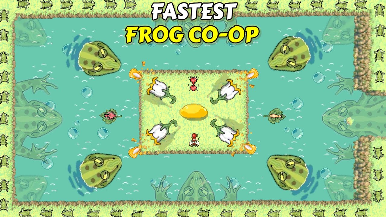 Fastest Frog Co-op - Pocket Ants