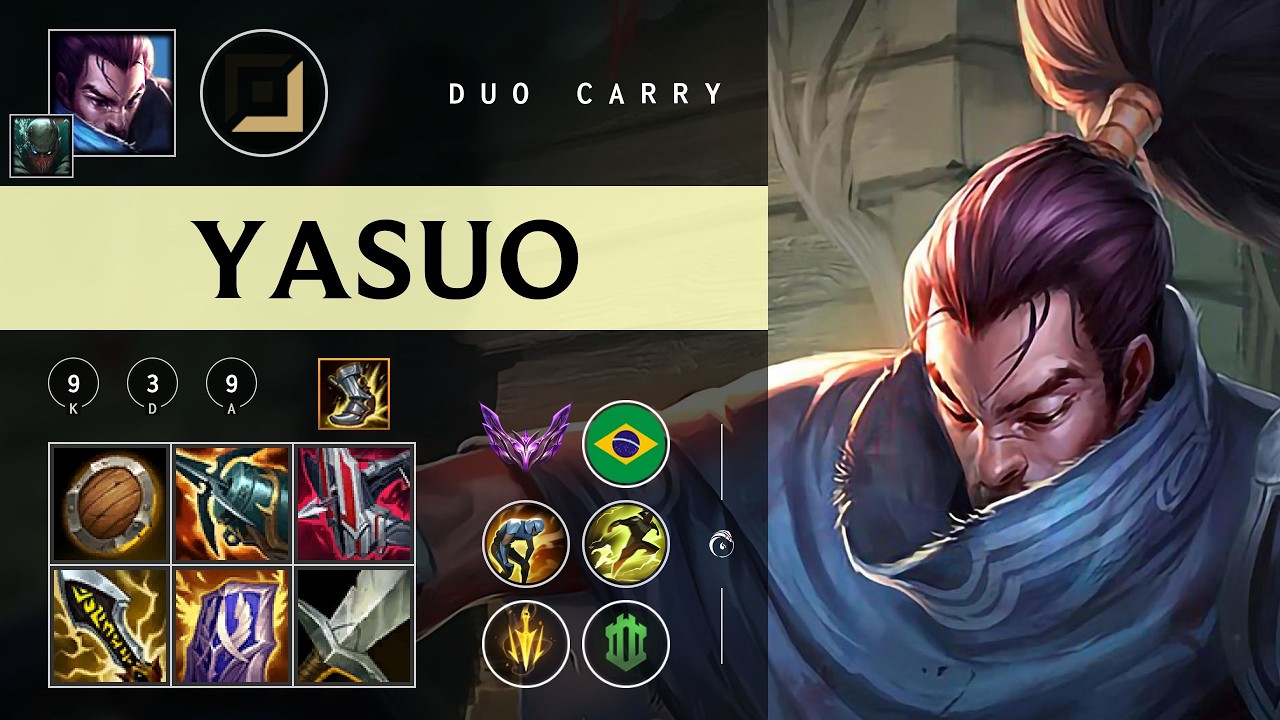 Yasuo ADC vs Ashe - BR Master Patch 26.04