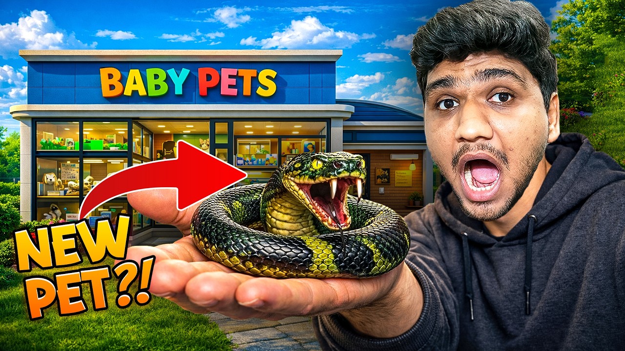 I Opened My OWN Pet Shop and Found THIS 😱🐍