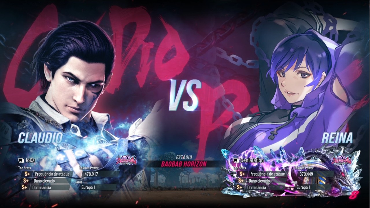CLAUDIO 🥋 JOKA VS DENIALATION 🥋 REINA | TEKKEN 8