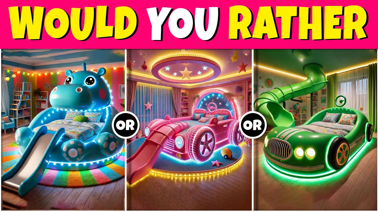 Wolałbyś - Zbuduj sw&oacute;j wymarzony dom 🤑🏡🌈 Quiz Rainbow