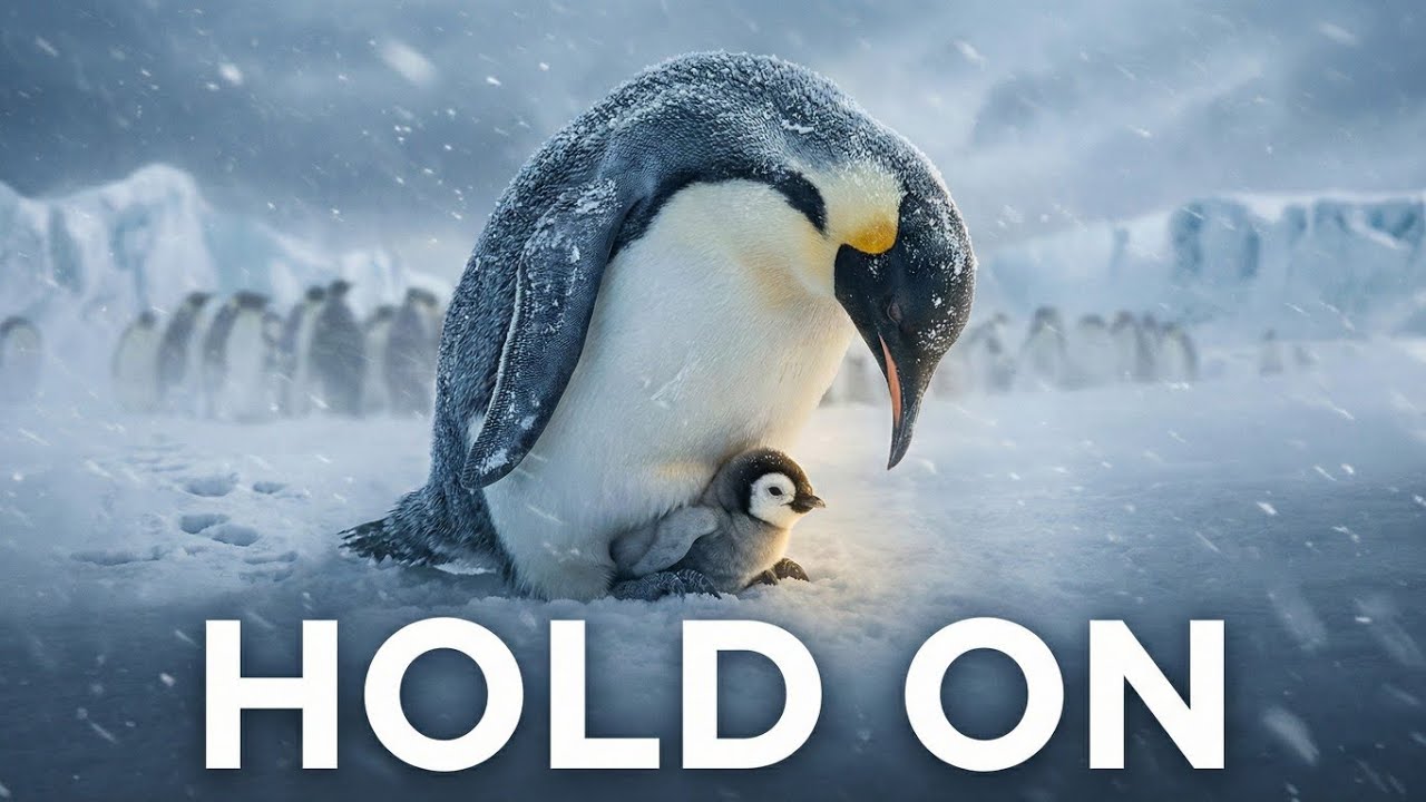 Penguin Parents Face a Whiteout Storm—One Choice Decides What Survives