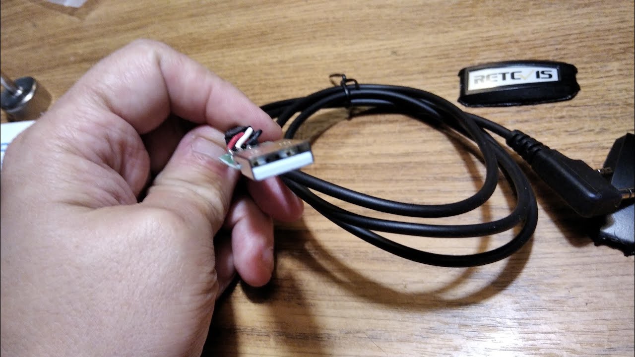 Кабель для прошивки Retevis RT3S ( распиновка)