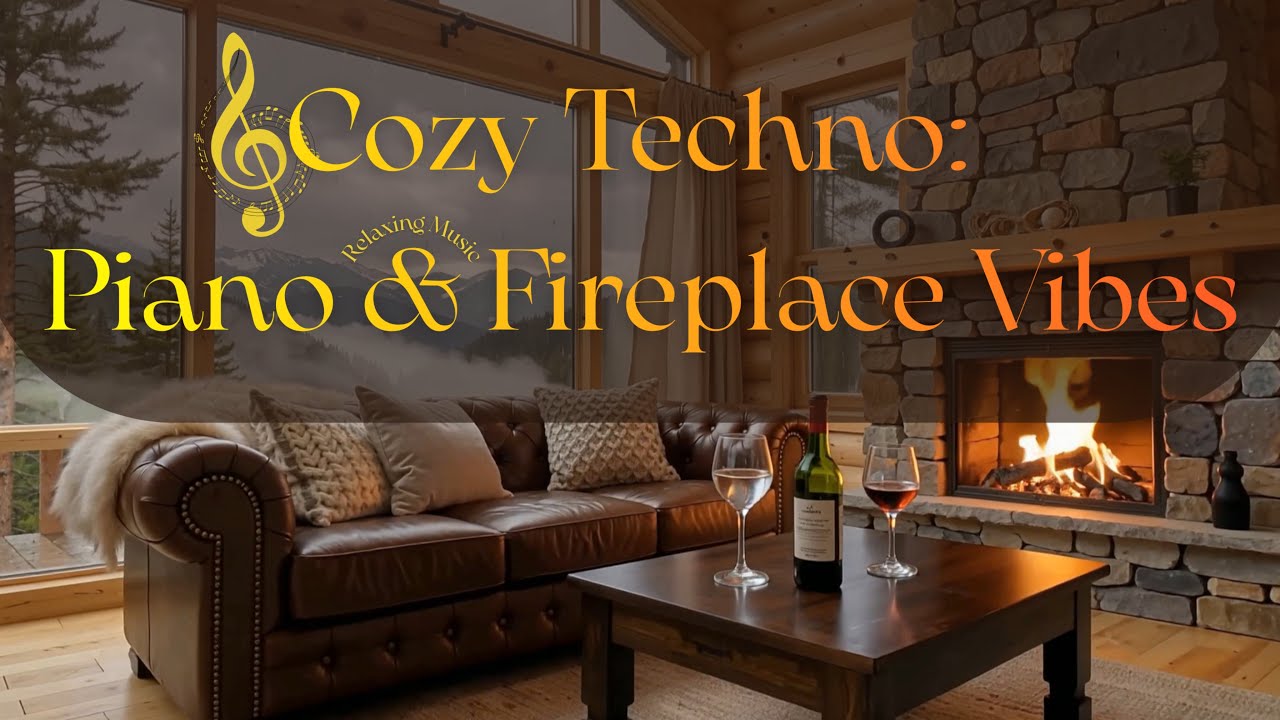 🧡Piano + Fireplace Vibes for Ultimate Relaxation