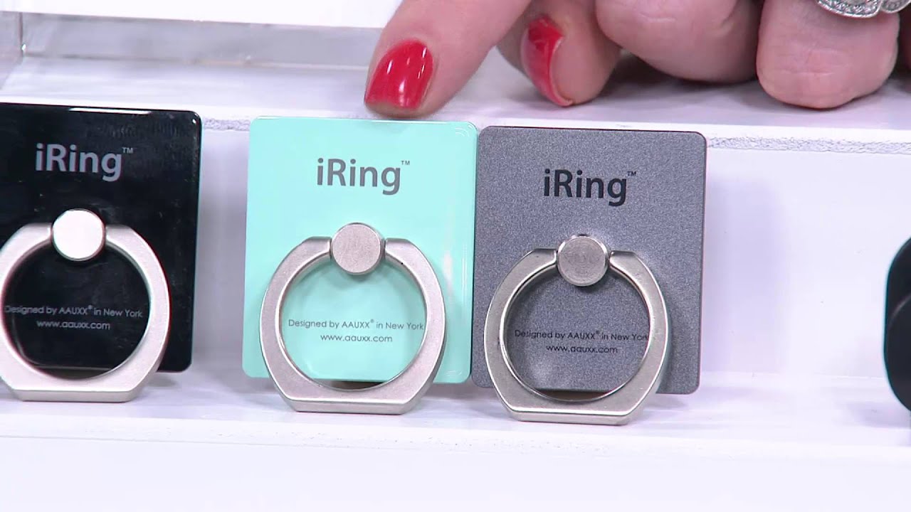 iRing Wearable Adhesive Phone Stand & Mount for Mobile Devices with Courtney Cason