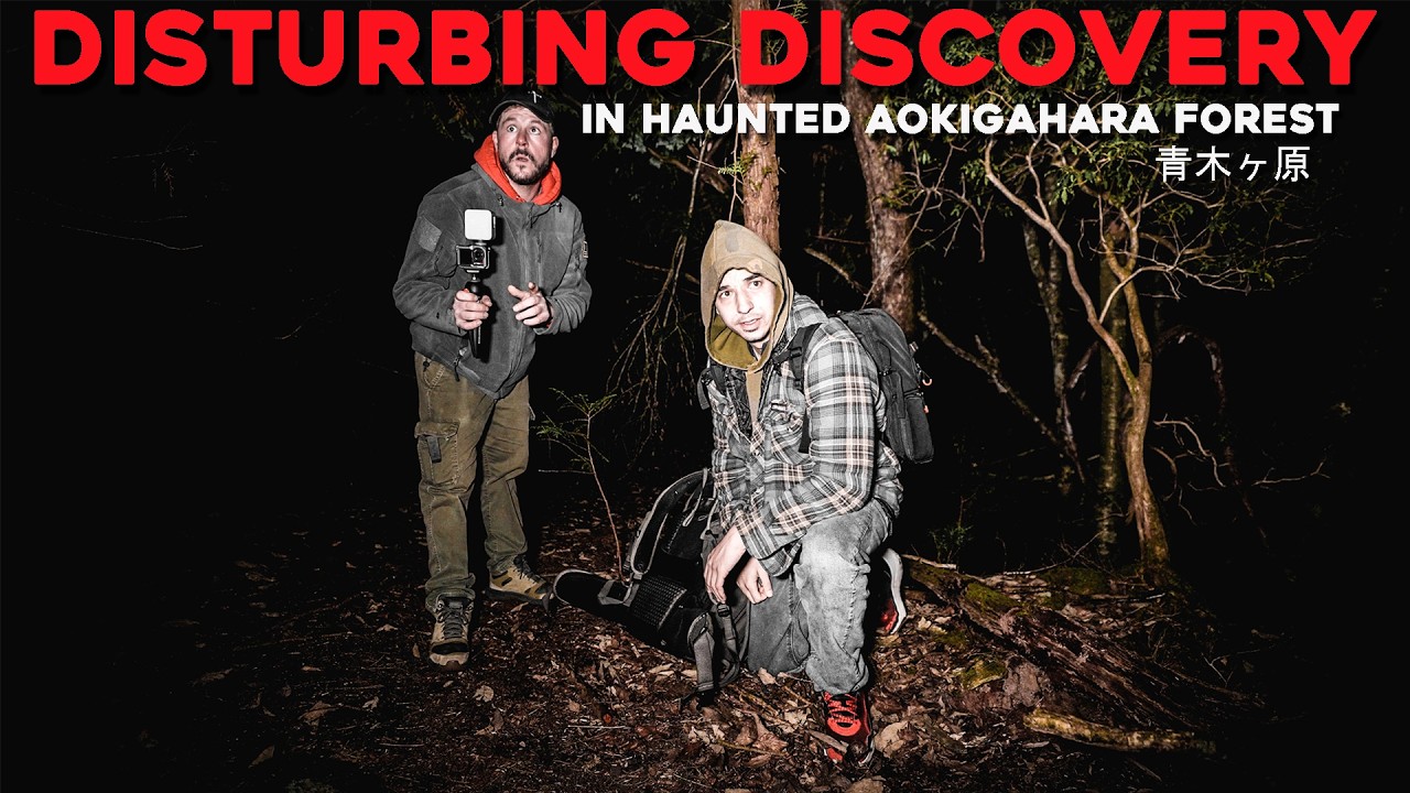 (WE WERE FORCED BACK IN!) DISTURBING DISCOVERY MADE DEEP INSIDE THE MOST HAUNTED JAPANESE FOREST