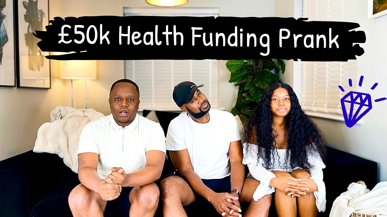 Health Funding Prank (£50 000) on my Father in Law.