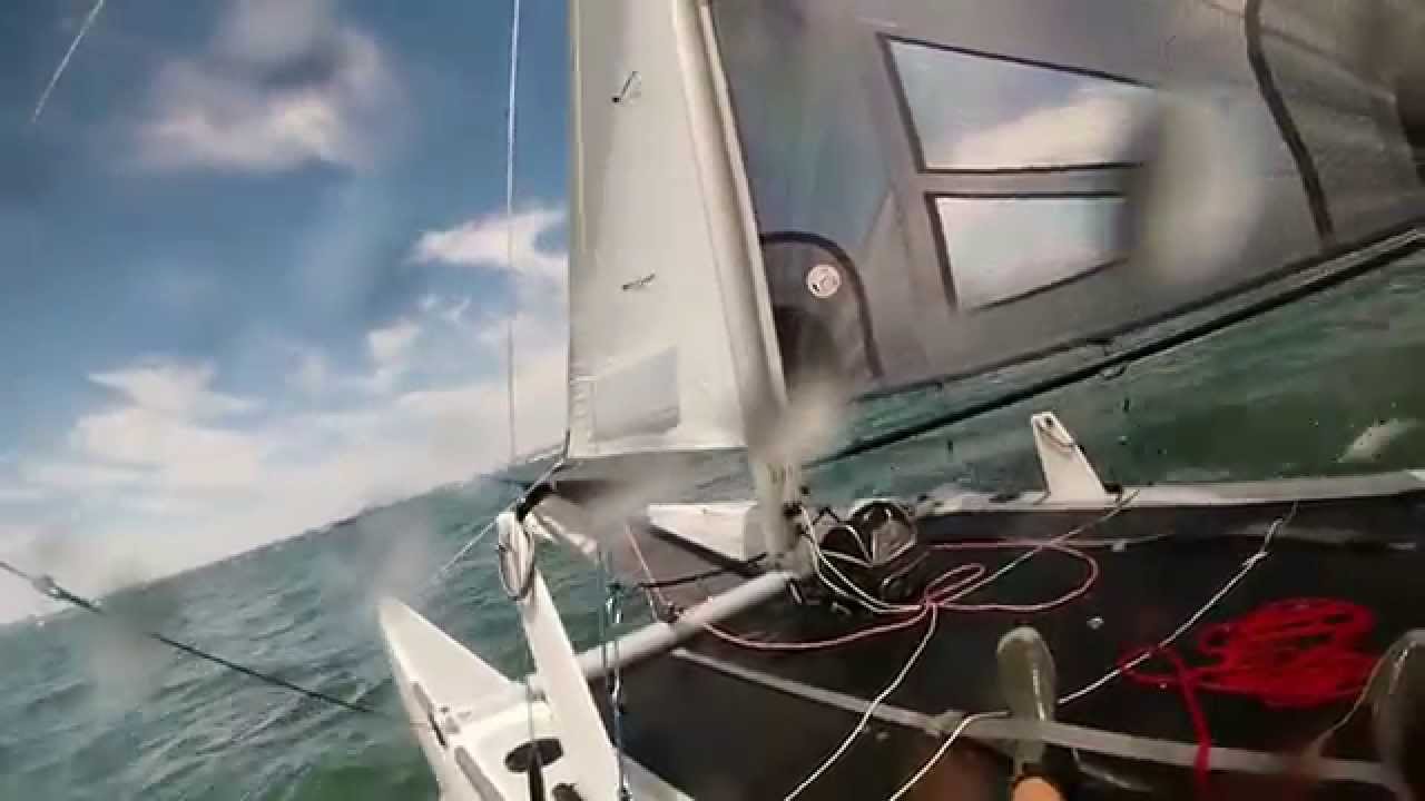 Nacra 5.5 Sailing