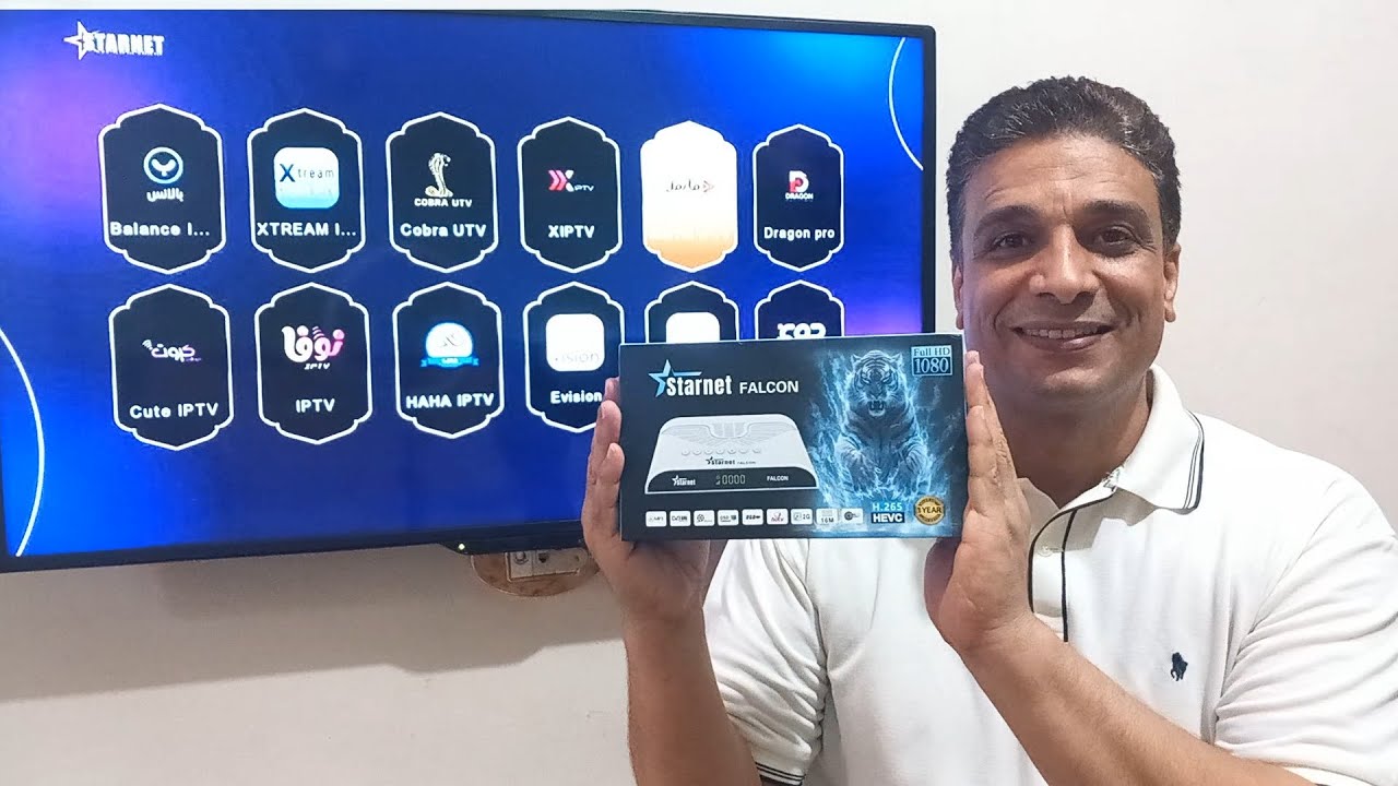 مراجعة رسيفر ستارنت فالكون (صقر ستارنت الجديد) افضل مجموعة حصرية من المنصات و البروتوكولات العالمية.