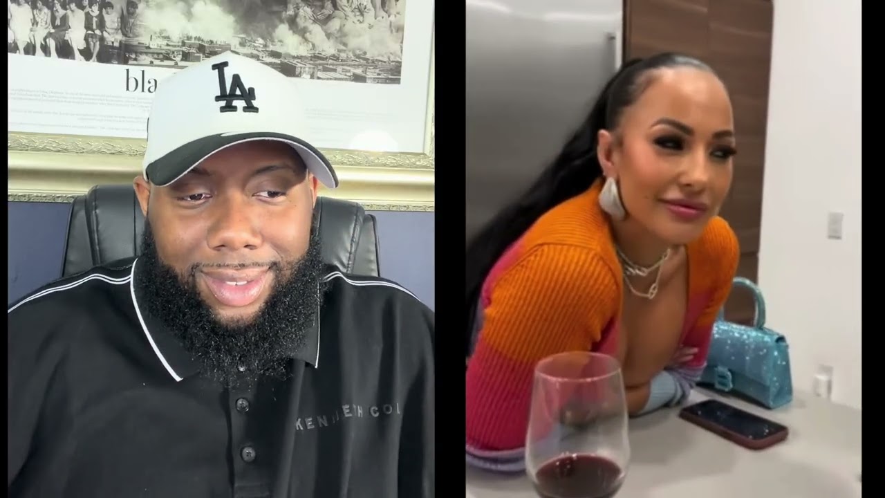 ￼ Shayla talks to Iman in front of Delicia! (Kountry Wayne) skit review