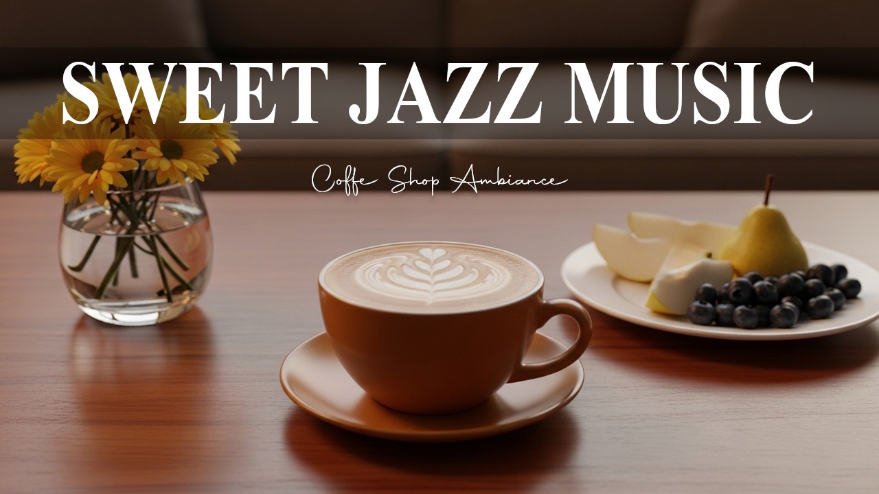 Sweet Jazz Music 🎄 Cofee Shop Ambiance Music and Sweet Jazz Cafe Music for Morning Coffee