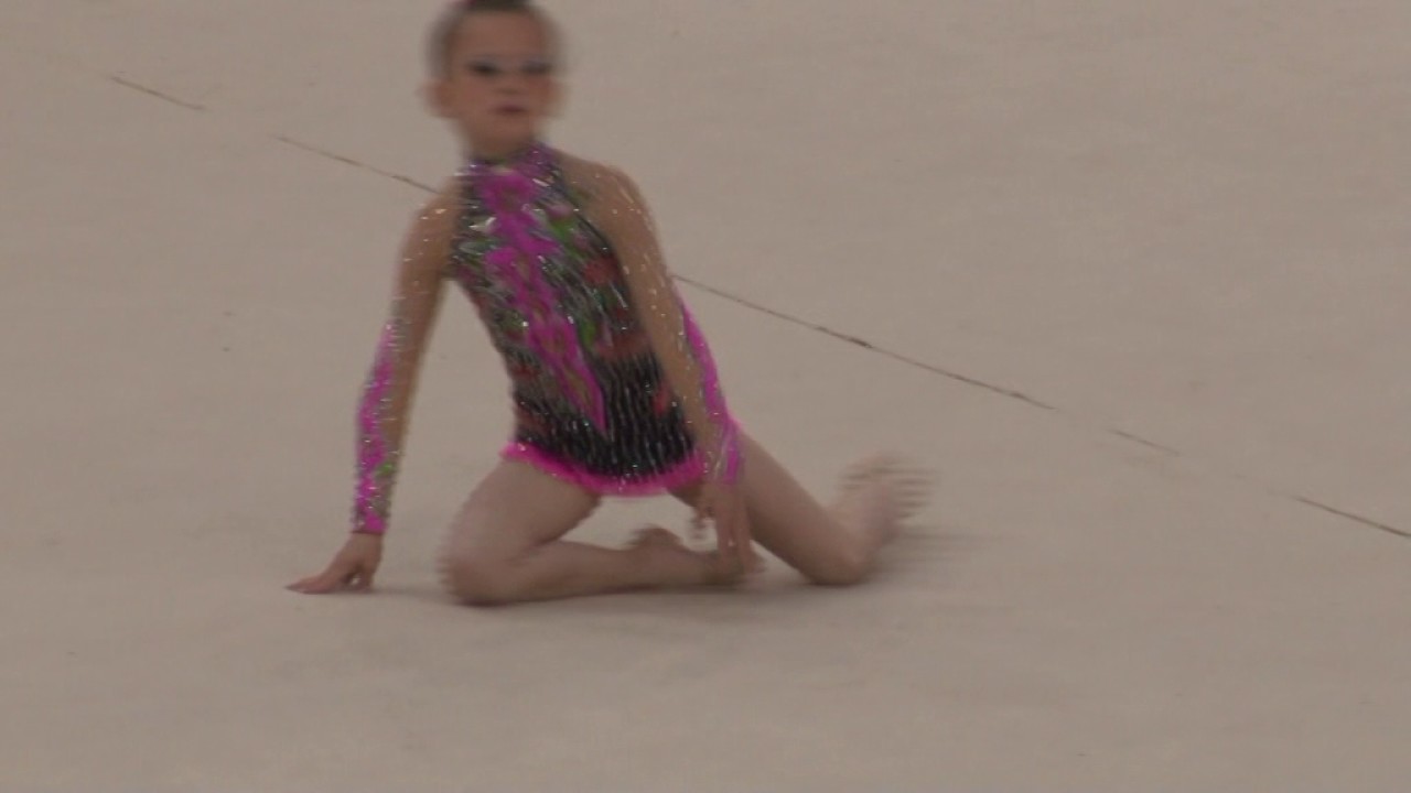 CAMPEONATO DE ESPAÑA BASE 27 4 13 ZARAGOZA PREBENJAMINES Natalia oro, Paula bronce y Nadia  15ª