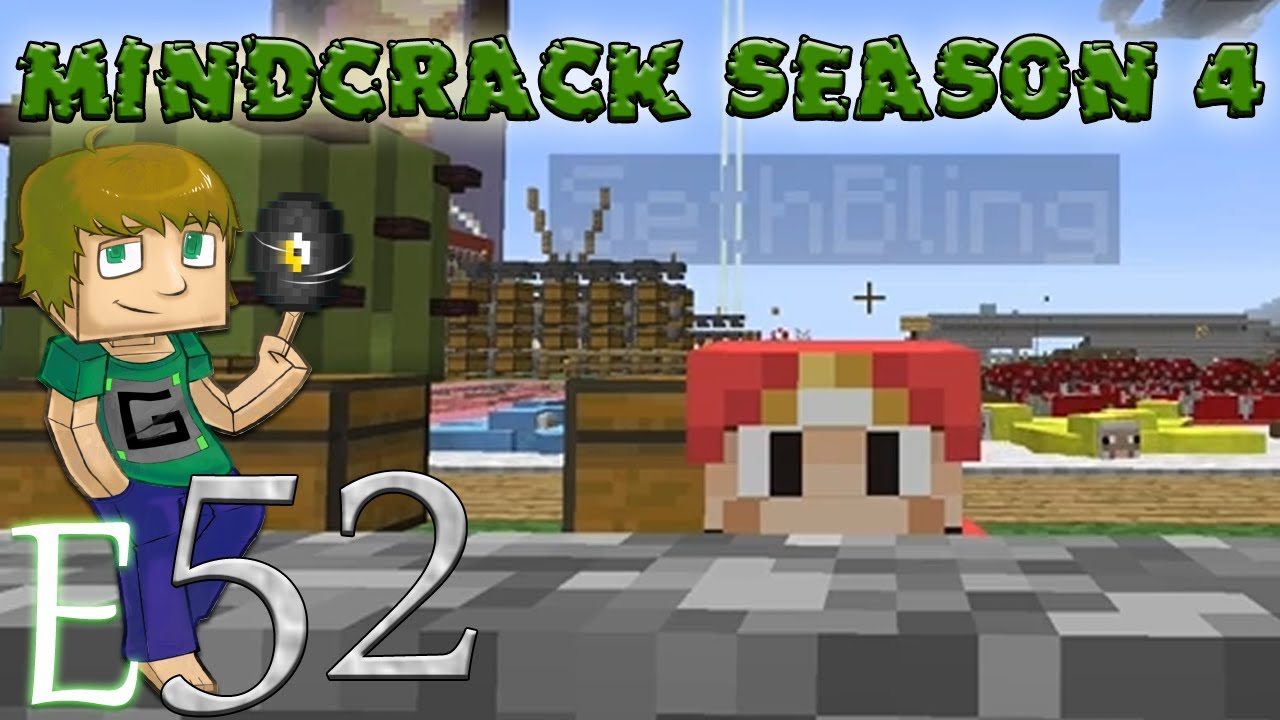 Minecraft MindCrack - S4E52 - Adding some Bling to UHC Monument