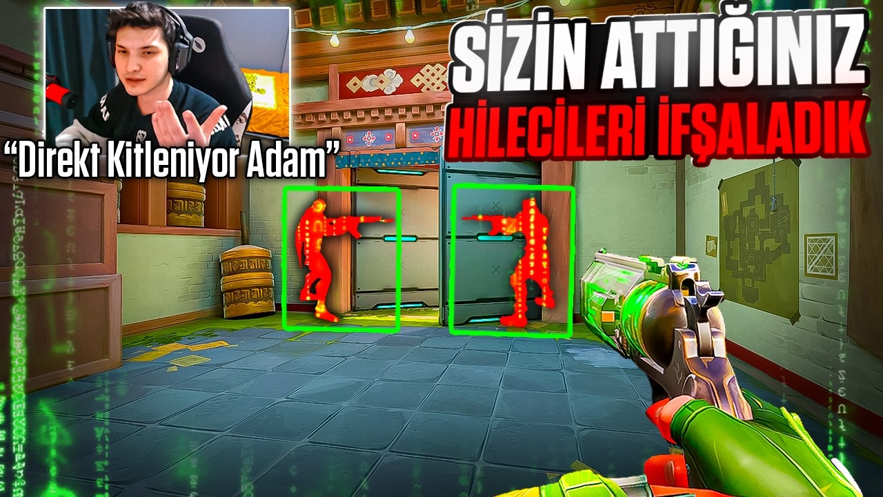 SİZİN GÖNDERDİĞİNİZ HİLECİLERİ İFŞALADIK! | VALORANT