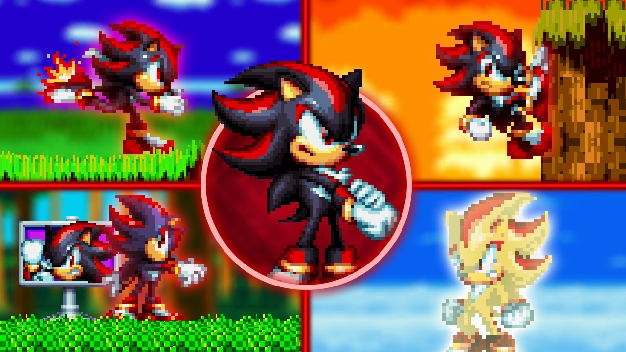 Megamix Shadow In Sonic 3 A.I.R